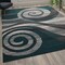 Flash Furniture Turquoise 8' x 10' Modern Swirl Pattern Area Rug OKR-RG1103-810-TQ-GG - alternate 7